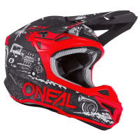 ONEAL Кроссовый шлем 5Series HR Черный/Красный в Самаре