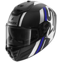 Shark Шлем Spartan RS Carbon Shawn Mat Black/Blue/Silver в Самаре