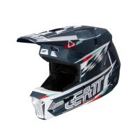 Leatt Шлем кроссовый Helmet Kit Moto 3.5 V25 Blue в Самаре