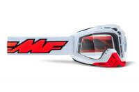 100% Маска кросс FMF Powerbomb Rocket White - прозрачная линза в Самаре