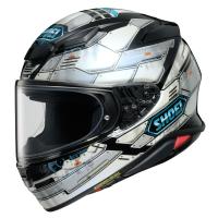 Shoei Мотошлем NXR 2 Fortress серо-черно-голубой в Самаре