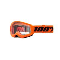 100% Очки подростковые Strata 2 Junior Neon Orange / Clear в Самаре