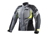 LS2 Мотокуртка женская Phase Lady Jacket серо-чёрно-жёлтый в Самаре