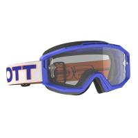 Scott Очки Split OTG white/blue clear works в Самаре