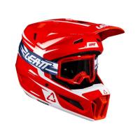 Leatt Шлем кроссовый 3.5 V26 Red + очки Vizion 3.5 в Самаре