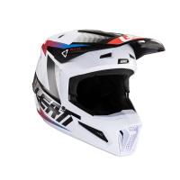 Leatt Шлем кроссовый Moto 2.5 Helmet Black/White 2024 в Самаре