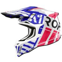 Airoh Мотошлем Strycker Brave Blue/Red Gloss в Самаре