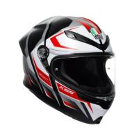 AGV Шлем K6 S 2206 Karve Matt Black/White/Red в Самаре