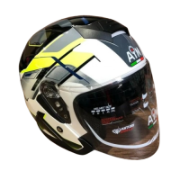 AiM Шлем JK526 Yellow/Grey/White в Самаре