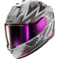 Shark Шлем D-Skwal 3 Blast-R Mat Silver/Violet/Black в Самаре