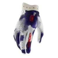 100% Мотоперчатки текстильные ITrack Blue/White 2026 в Самаре
