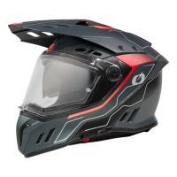 Oneal Шлем кроссовый со стеклом Sierra RS Echo красный/черный в Самаре