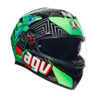 AGV Шлем K3 Kamaleon Black/Red/Green в Самаре