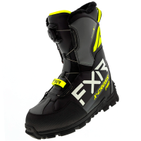 FXR Ботинки снегоходные X-Cross Pro BOA с утеплителем Black/Hi Vis в Самаре