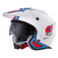 ONEAL Шлем открытый Volt MN1, глянец Белый/красный в Самаре