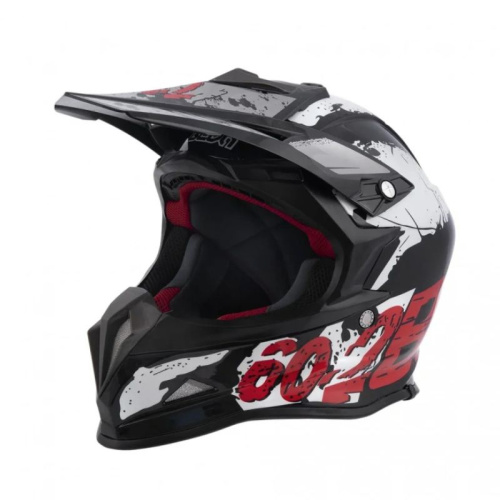 Beon Шлем B-602 Black White Red в Самаре