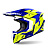 Airoh Шлем Twist 3 Dizzy Blue/Yellow Gloss в Самаре
