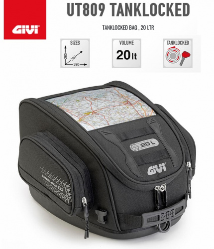 Givi Сумка на бак Tanklocked UT809 20л в Самаре