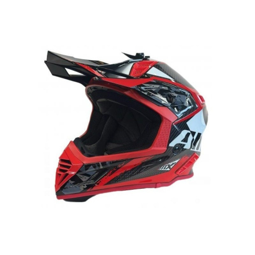 AiM Шлем RH855 Carbon Terrain Black/Red в Самаре