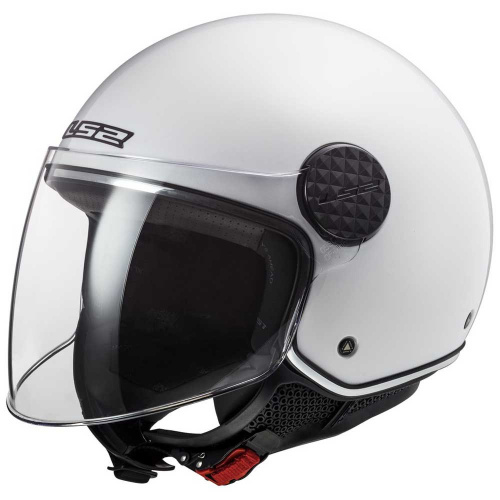 LS2 Мотошлем OF558 Sphere Lux Solid белый в Самаре
