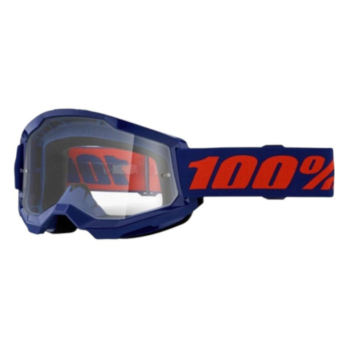 100% Очки Strata 2 Goggle Navy / Clear в Самаре