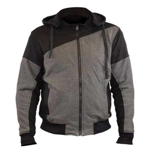 MCP Мотокуртка мужская Hoody серо-черный в Самаре