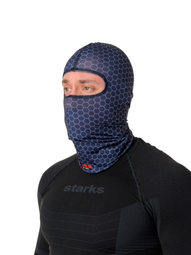 Starks Подшлемник Light Print Moto Черный принт в Самаре