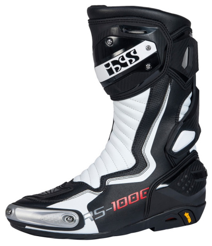 IXS Мотоботы RS-1000 черный/белый в Самаре