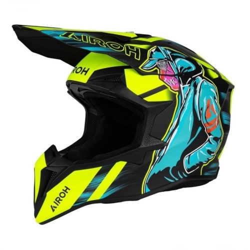 Airoh Шлем Wraaap Cyber Yellow Matt в Самаре