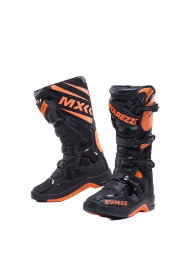Starezzi Мотоботы Milano Black/Orange в Самаре