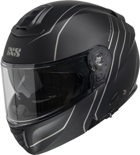 IXS Шлем модуляр iXS460 черный серый матовый в Самаре