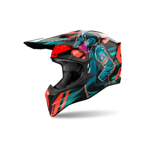 Airoh Шлем Wraaap Cyber Orange Glossy в Самаре