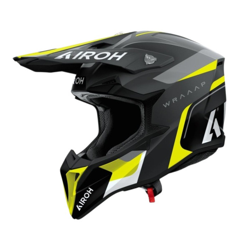 Airoh Шлем Wraaap Conquer Yellow Matt в Самаре