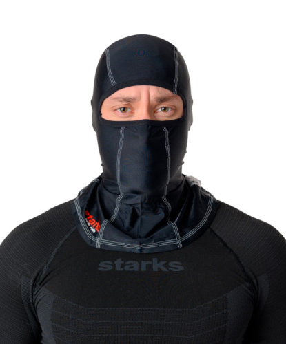 Starks Подшлемник Light + Coolmax черный в Самаре