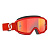 Scott очки кроссовые Primal red/white orange chrome works в Самаре