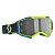 Scott Очки кроссовые Fury LS neon yellow/blue light sensitive grey works в Самаре