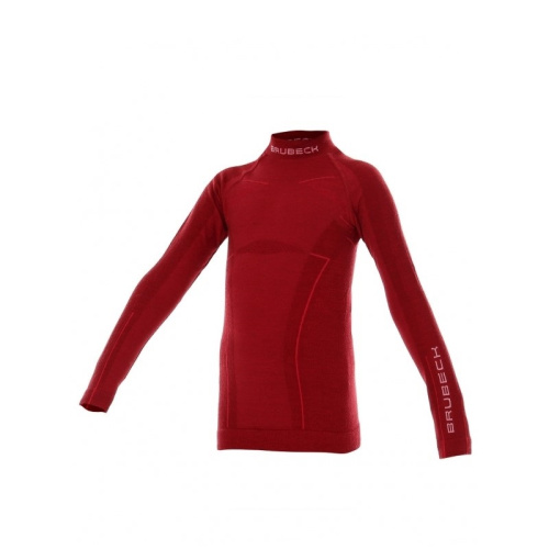 Brubeck Футболка на девушку Active Wool Бордовый в Самаре
