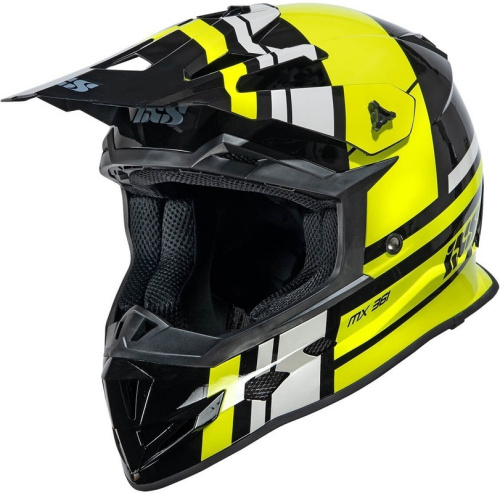 IXS Мотошлем iXS361 2.3 Черно-желтый в Самаре