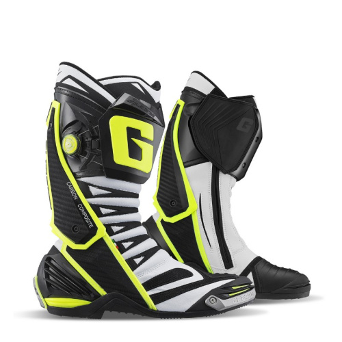 Gaerne Мотоботы GP1 Evo White/Black/Yellow в Самаре