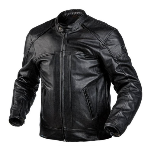 Scout куртка кожаная Daytona Waterproof Black в Самаре