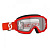 Scott Очки кроссовые Primal clear red/white clear works в Самаре