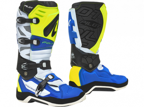 Forma Ботинки Pilot YellowFluo/White/Blue в Самаре