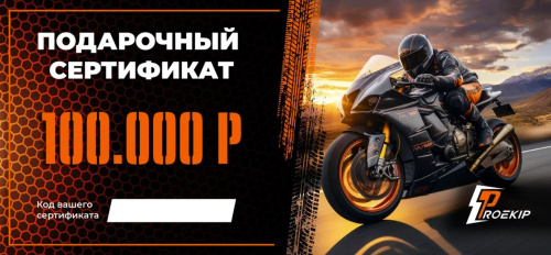 Подарочный сертификат Pro-Ekip.ru на 100.000р в Самаре