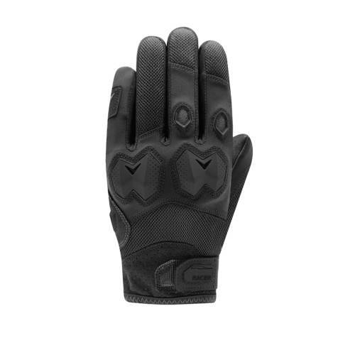 Racer Перчатки Blocks Black/Black в Самаре