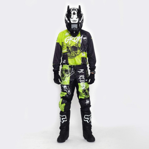 Grom Джерси MX Religion lime в Самаре
