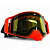 AiM Очки снегоходные с магнитной линзой и подогревом (PRO) 31-103 Accu Heated Orange Glossy в Самаре