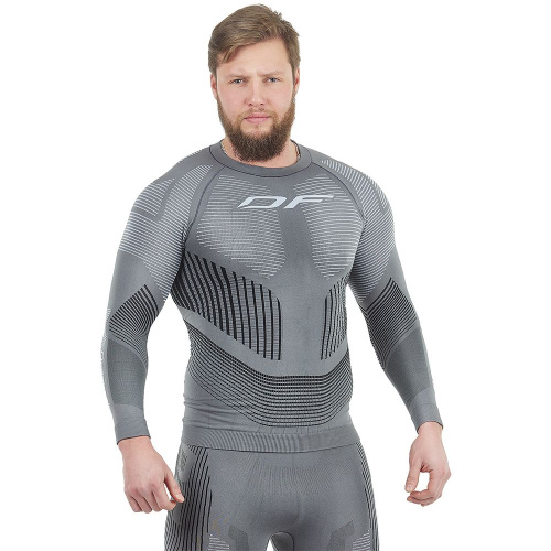 Dragonfly Термофутболка 3DThermo Grey с длинным рукавом в Самаре