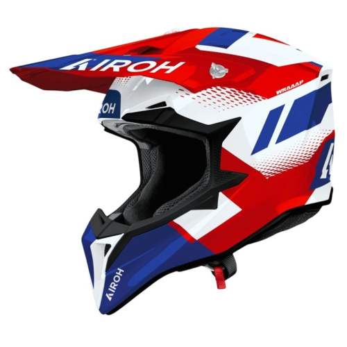 Airoh Шлем Wraaap Vision Red-Blue Gloss в Самаре
