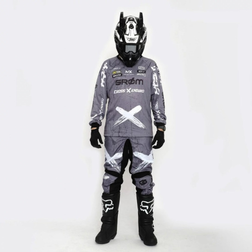 Grom Штаны кроссовые X Gray в Самаре