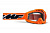 100% Маска кросс FMF Powerbomb Rocket Orange - прозрачная линза в Самаре